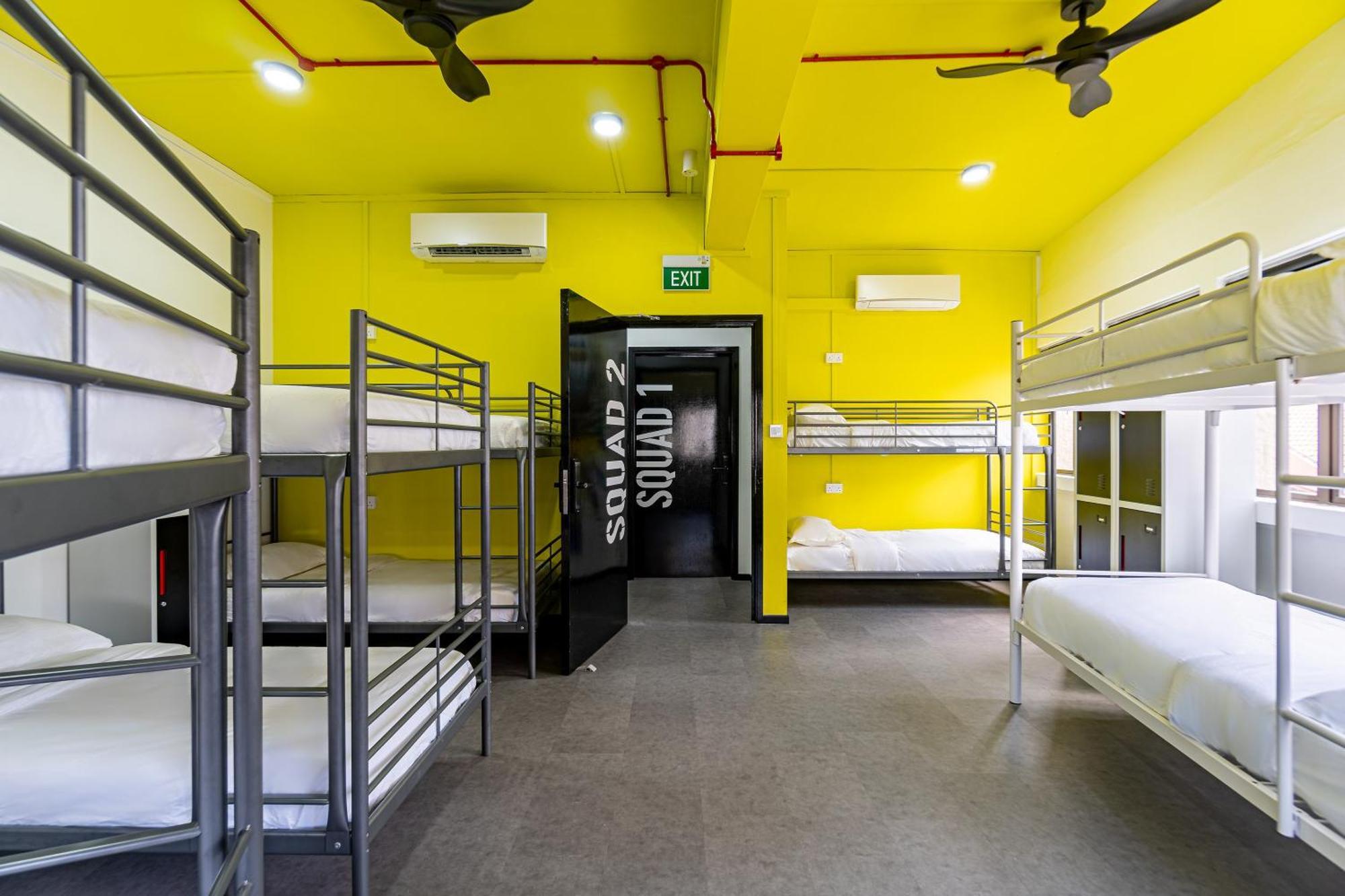 Single Bed 10-Bed Dormitory Room
