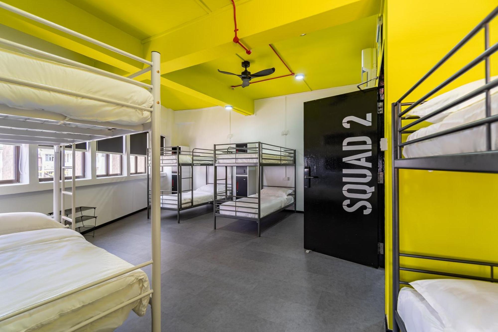 Single Bed 10-Bed Dormitory Room